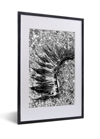 Ingelijste foto Eyelash 40 x 30 cm