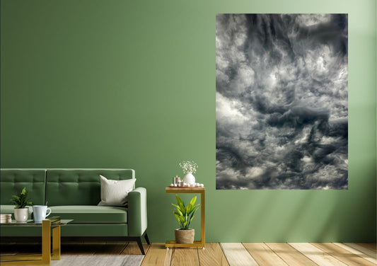 Aluminium Cloudy Day 80x60cm