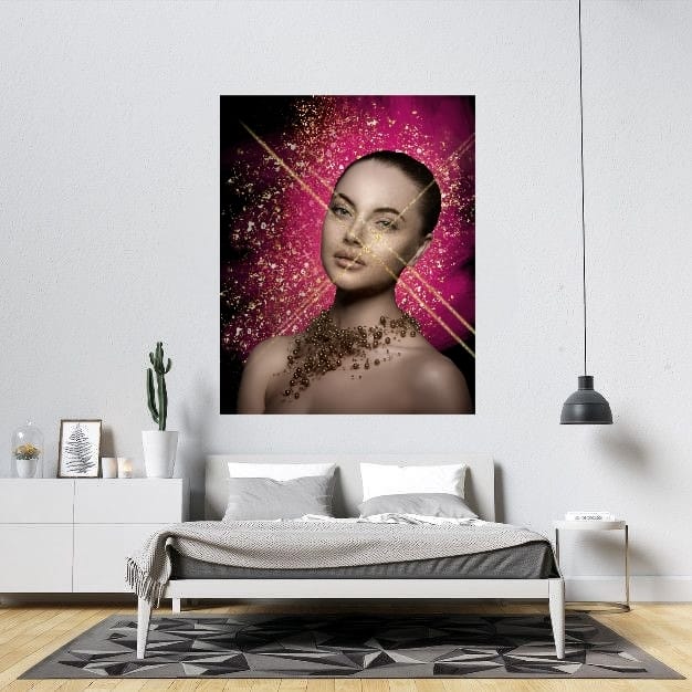 Digital art Brons Babe 75x100cm